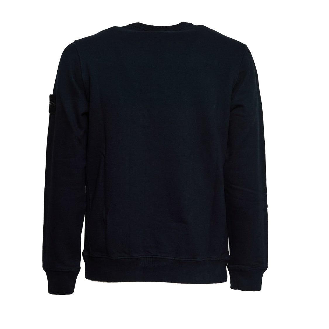 Stone Island Brushed Organic Cotton Fleece Crew Neck Sweatshirt