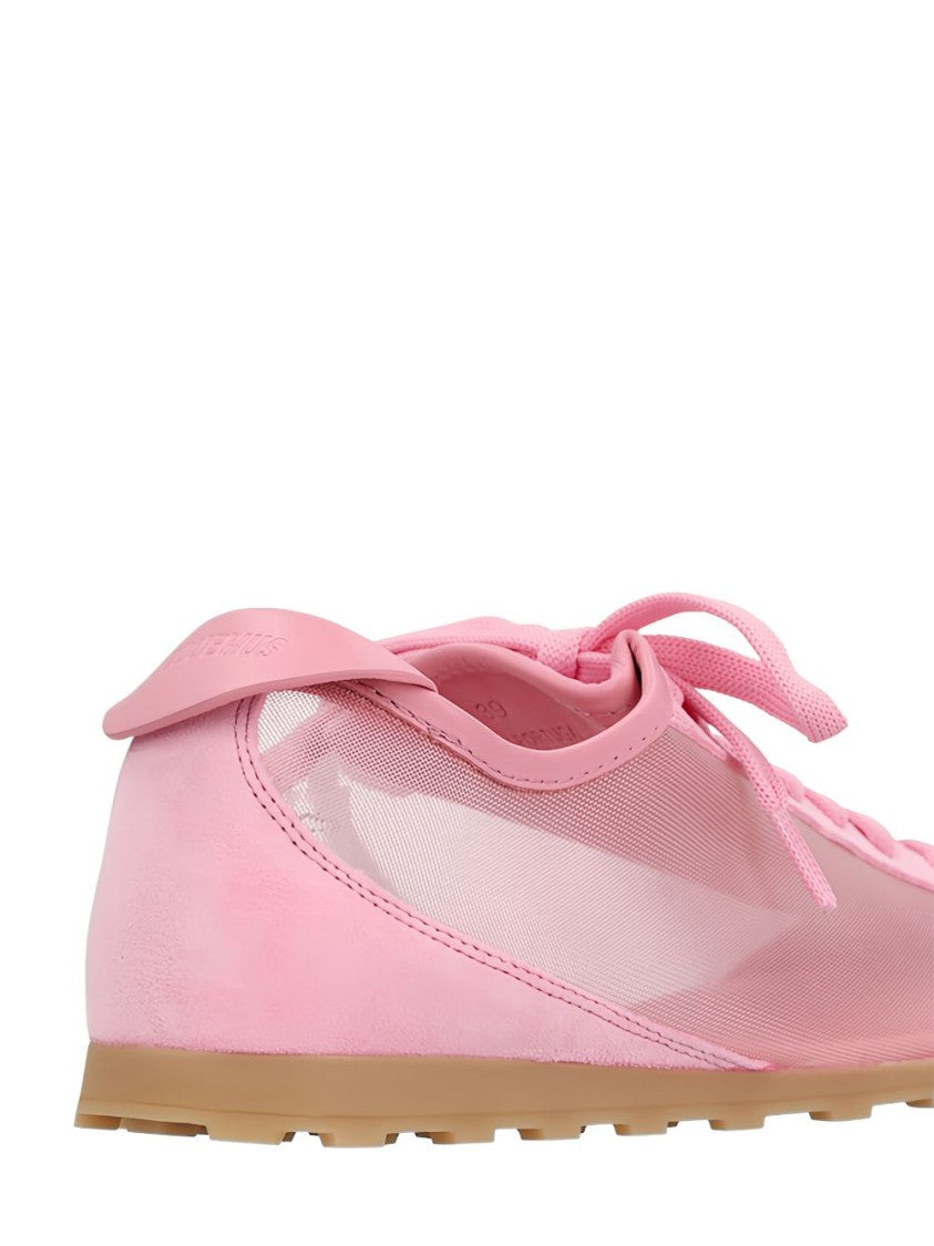 Jacquemus Low-Top Panel Lace-Up Sneakers