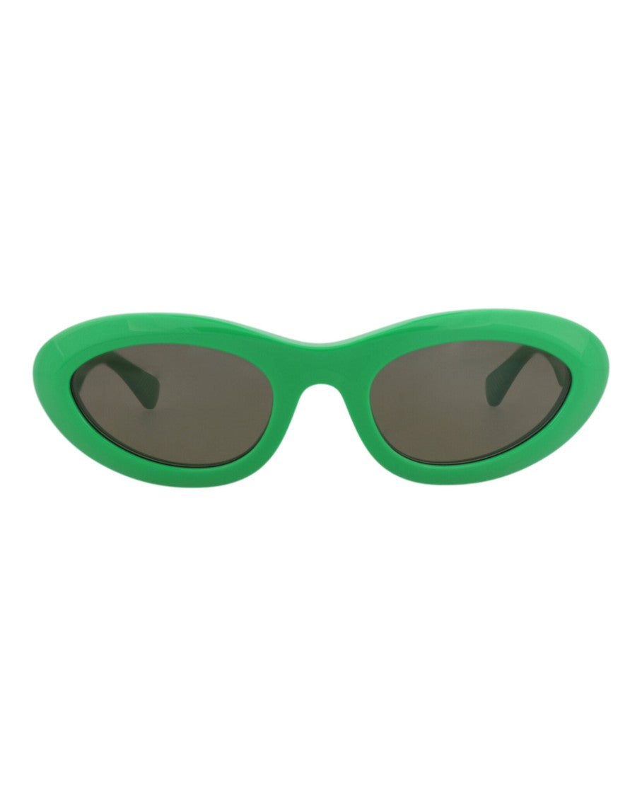 Bottega Veneta Round-Frame Acetate Sunglasses