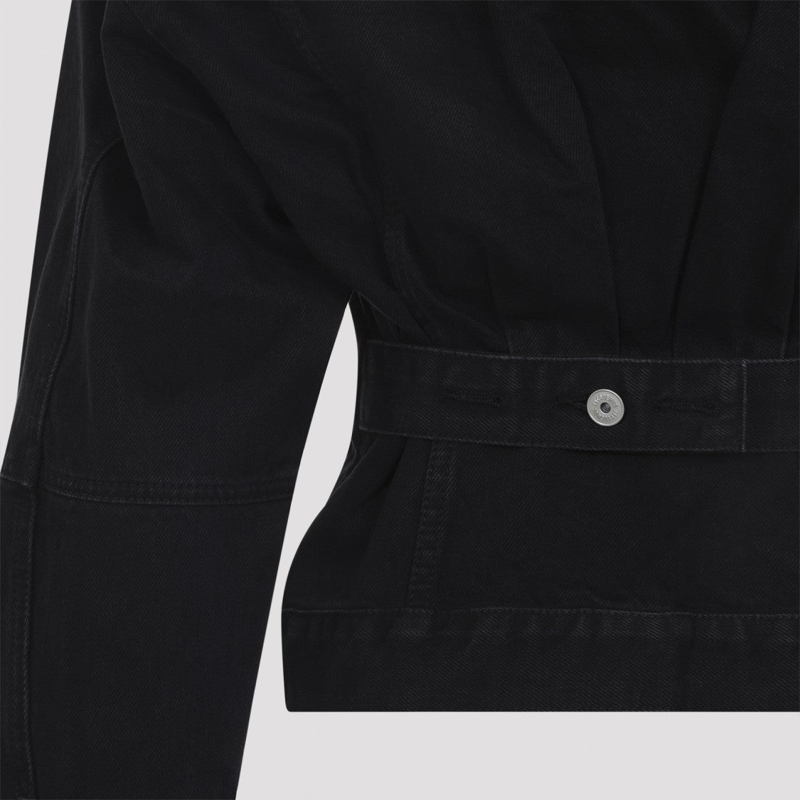 Jacquemus La Veste De-Nimes Black Cotton Jacket