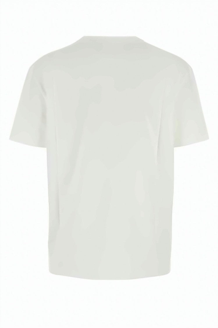 Etro Boxy-Cut Short-Sleeved Cotton T-Shirt With Floral Emblem