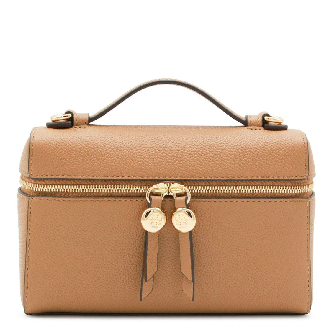 Tory Burch Romy Slim Top Handle Bag In Textured Leather