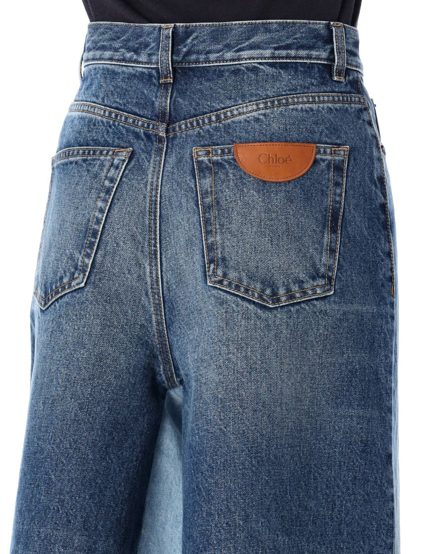 Chloé Patchwork Bermuda Shorts