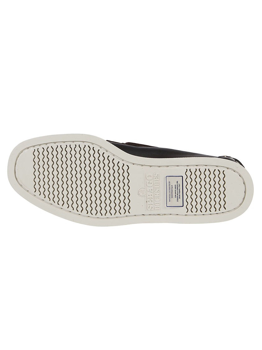 Sebago Portland Docksides Black Moccasin Loafers