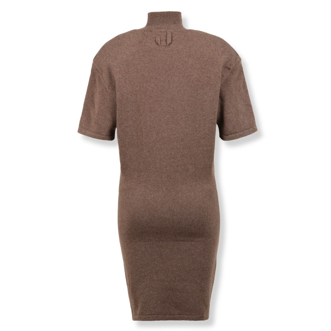 Jacquemus Ribbed Knit High-Neck Dress