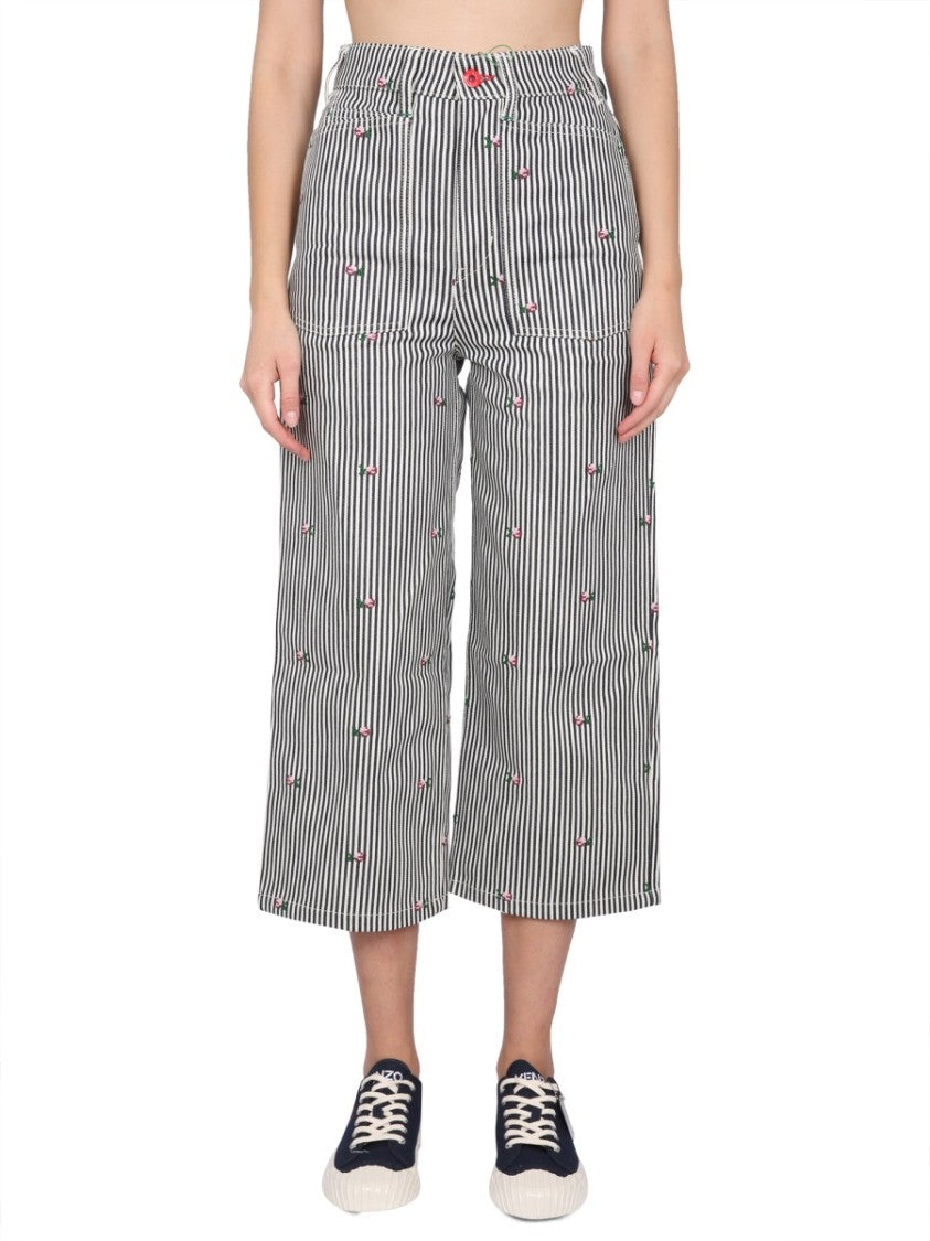 Kenzo Cropped Fit Jeans