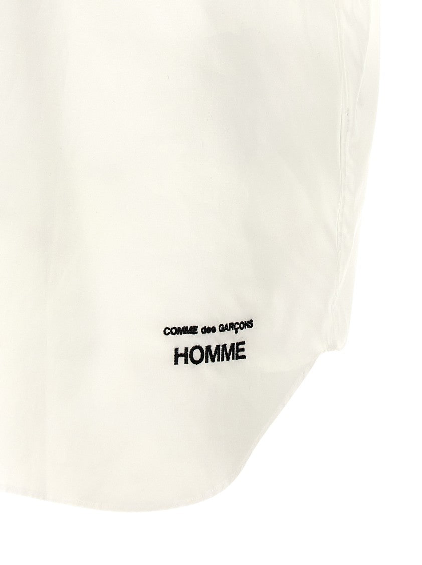 Comme Des Garçons Logo Embroidery Shirt