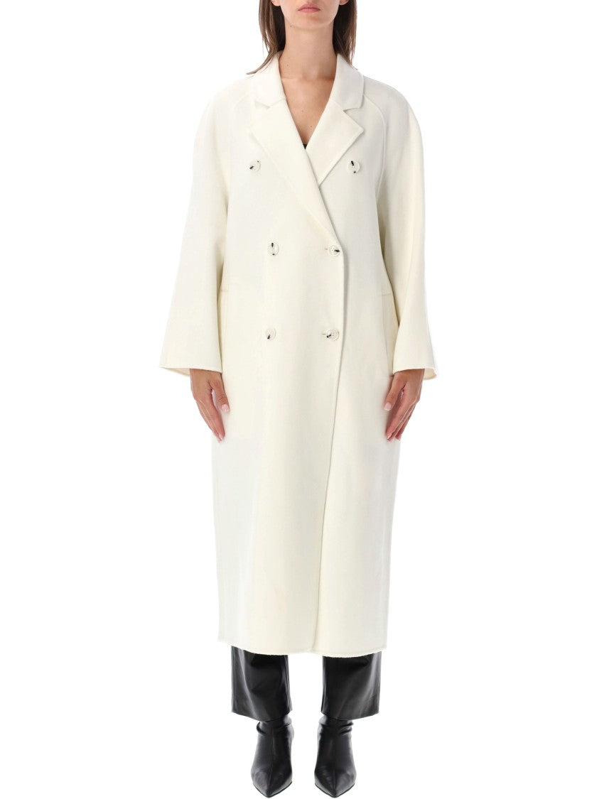 Loulou De Saison Irvin Double-Breasted Coat With Classic Lapels