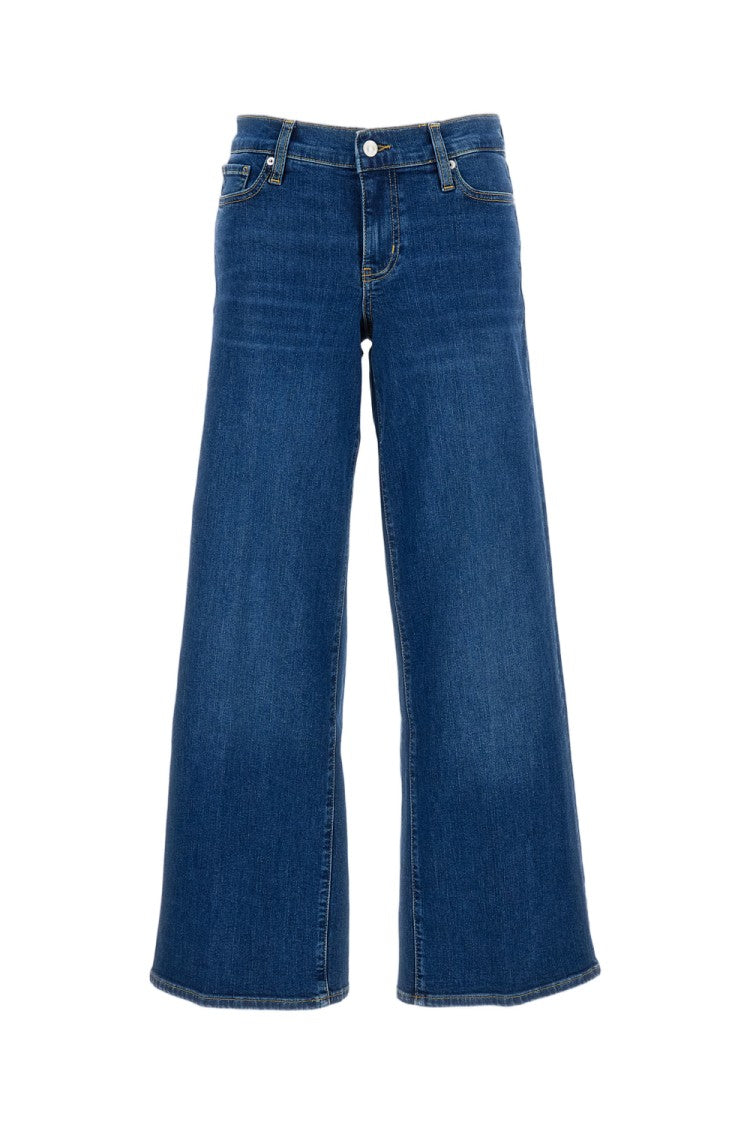 Frame Low Rise Le Slim Palazzo Jeans