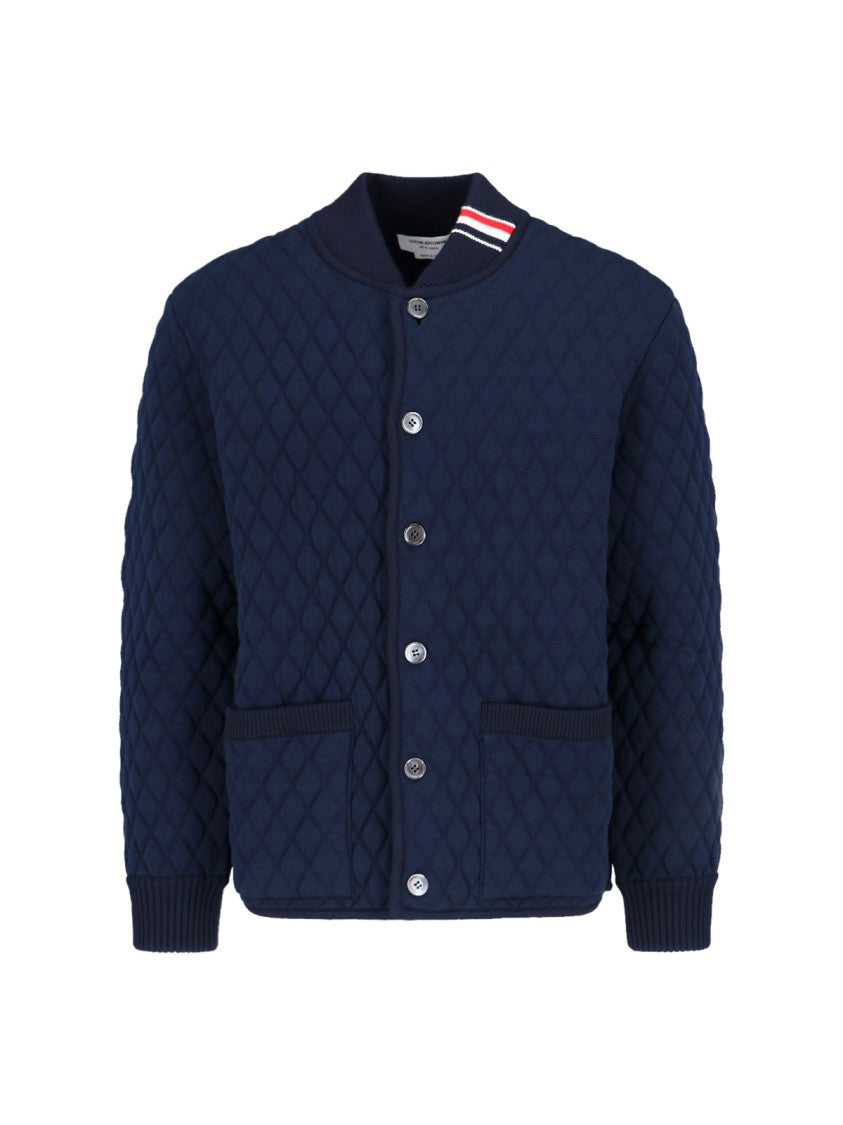 Thom Browne Merino Wool Jacket – Navy