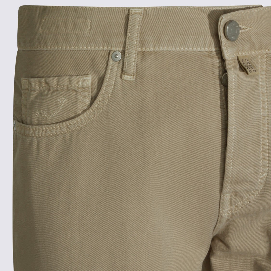 Jacob Cohen Straight-Leg Jeans With Classic Five-Pocket Design And Tonal Stitching