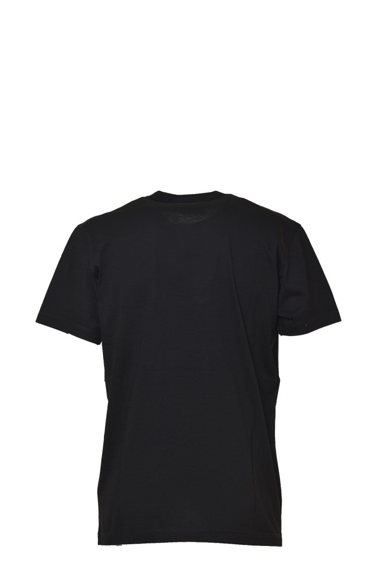 Dsquared2 Black Cotton D2 Surf Beach T-Shirt