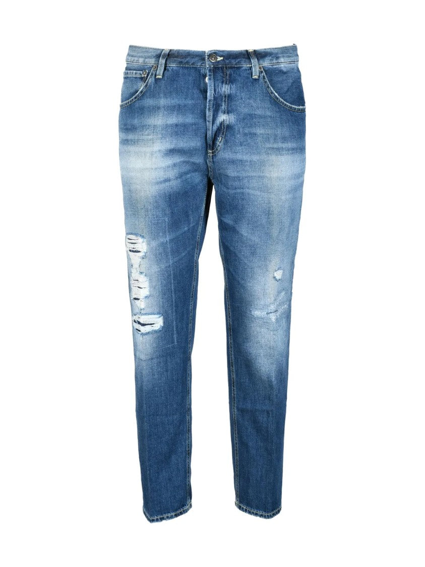 Dondup Brighton Denim Button-Fly Cotton Jeans