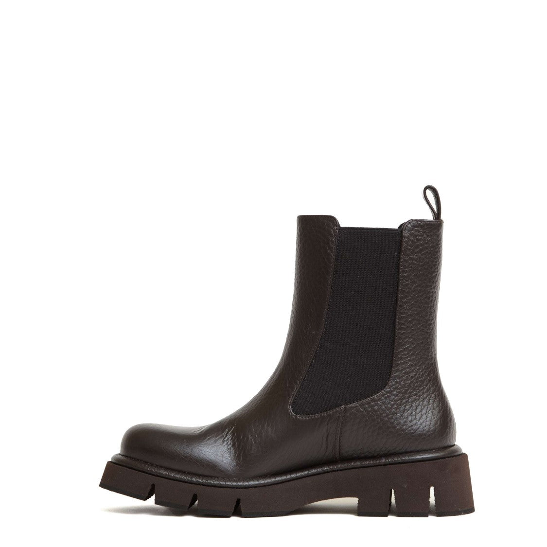 Paloma Barceló Hammered Leather Beatles Ankle Boots