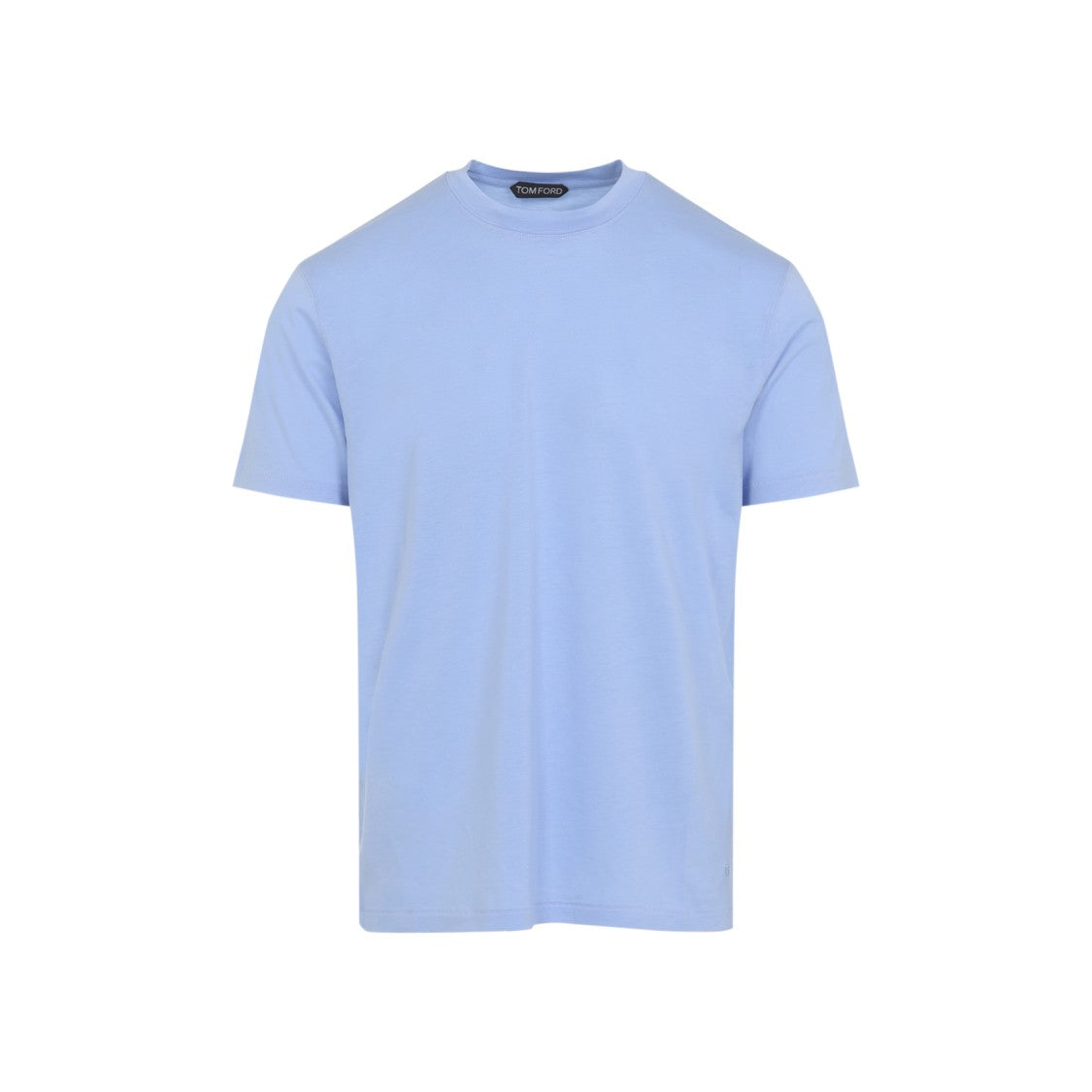 Tom Ford Blue Lyocell And Cotton Blend T-Shirt