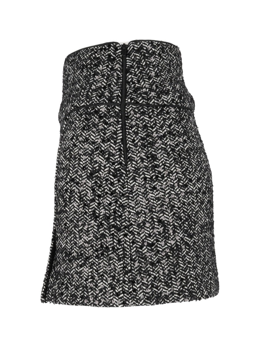 Ermanno Scervino Gonna Herringbone Mini Skirt
