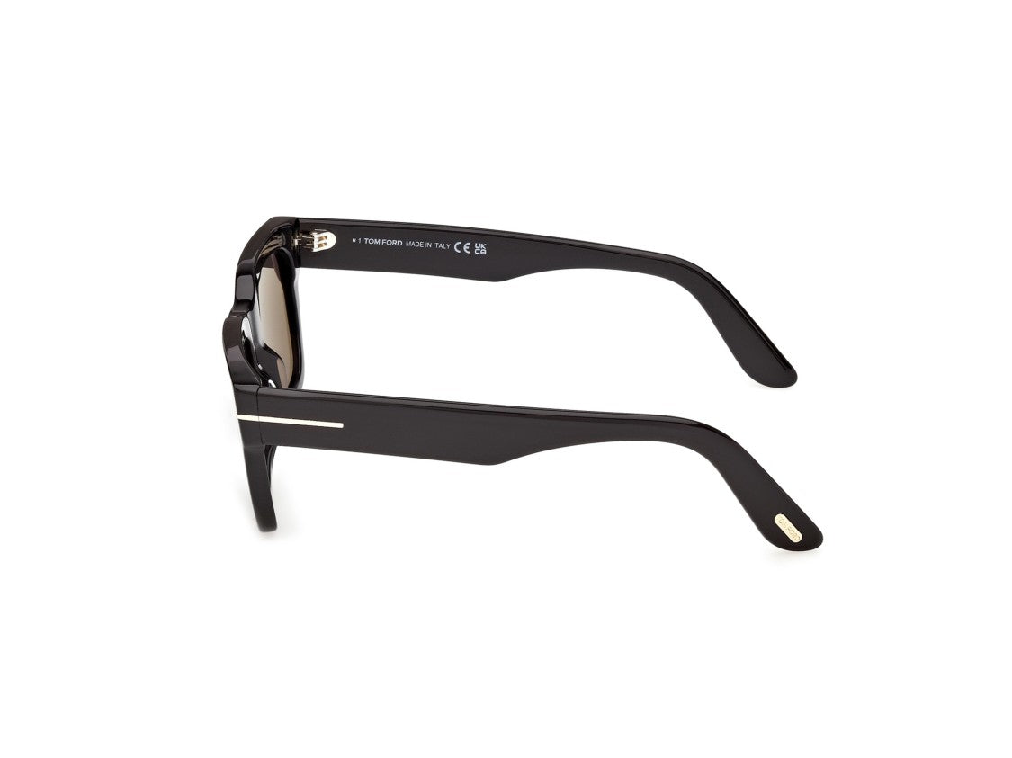 Tom Ford Ft1333 Sunglasses Oversized Square Frame - Black