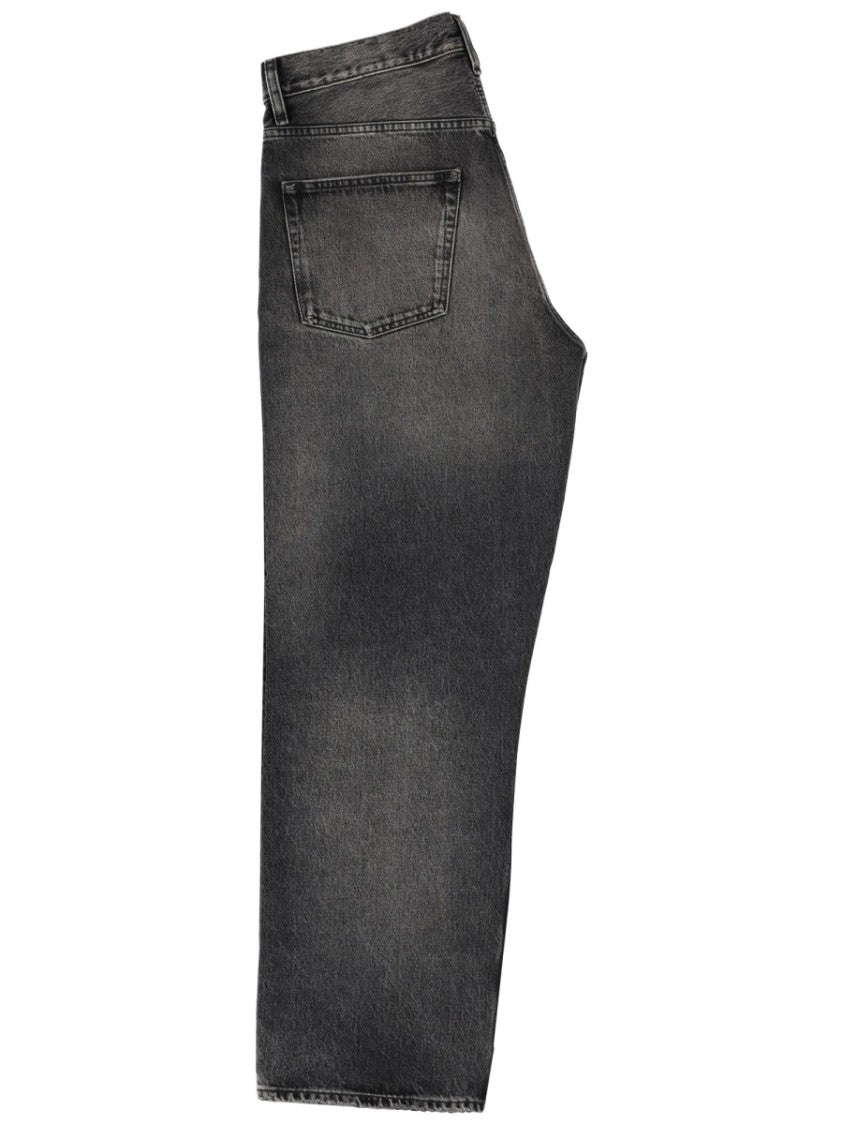 Sunflower Loose Cotton Faded Black Jeans