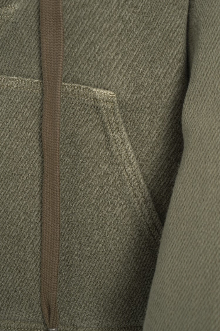 Golden Goose Hooded Sweatshirt With Lace-Up Detail