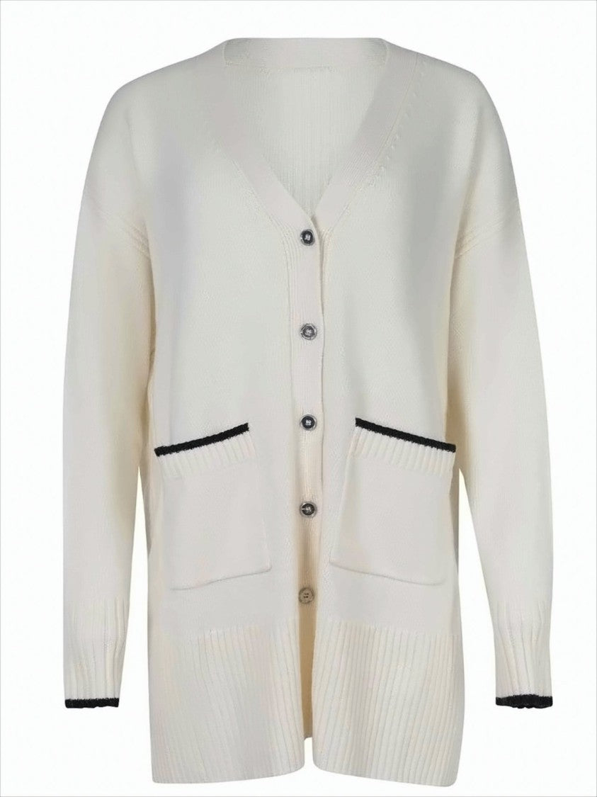Pinko Wool And Cashmere Blend Cardigan