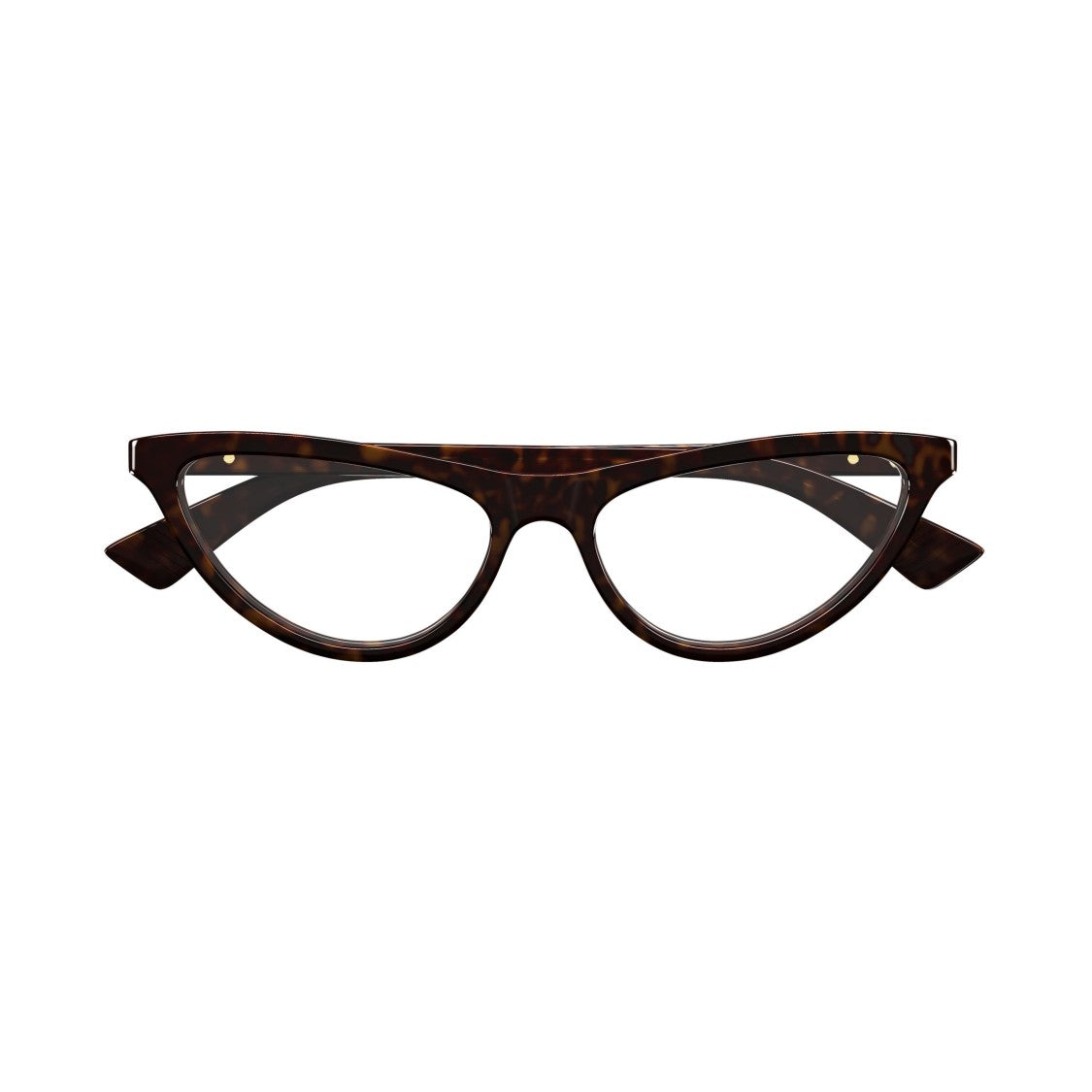 Bottega Veneta Bv1416o Cat-Eye Tortoiseshell Eyeglasses