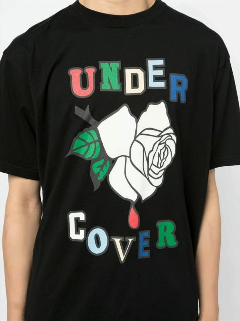 Undercover Short-Sleeved T-Shirt With Bold Graphic Design