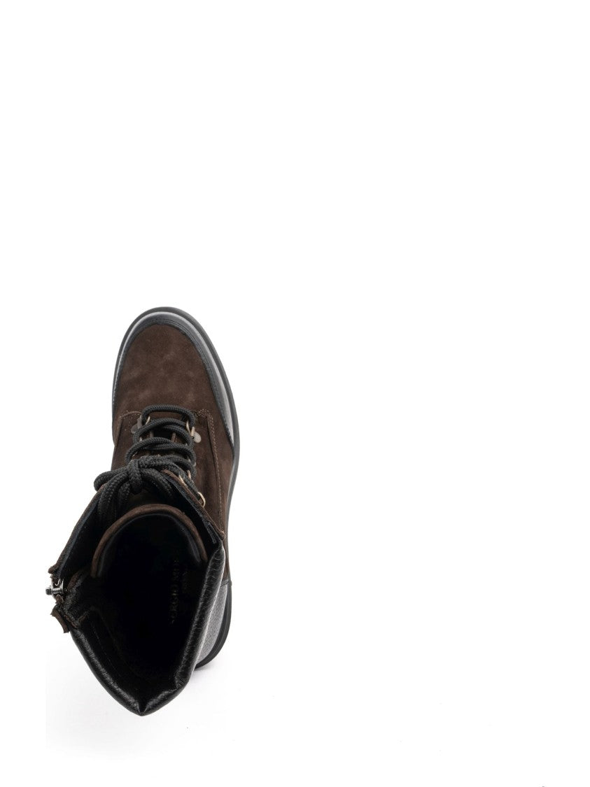 Sergio Moretti Lace-Up Ankle Boots