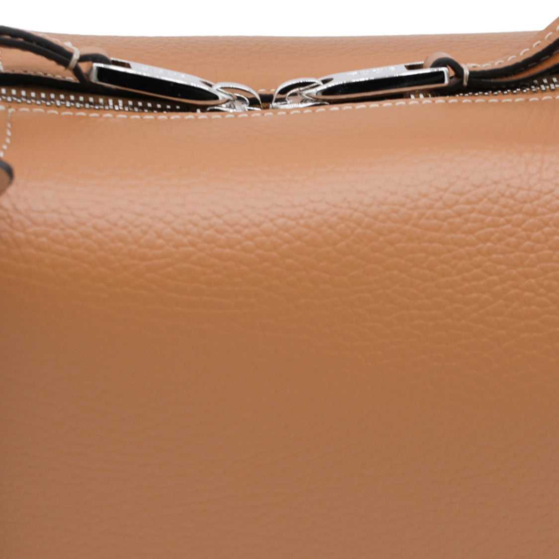 Tod's Structured Handbag With Smooth Pebbled Texture