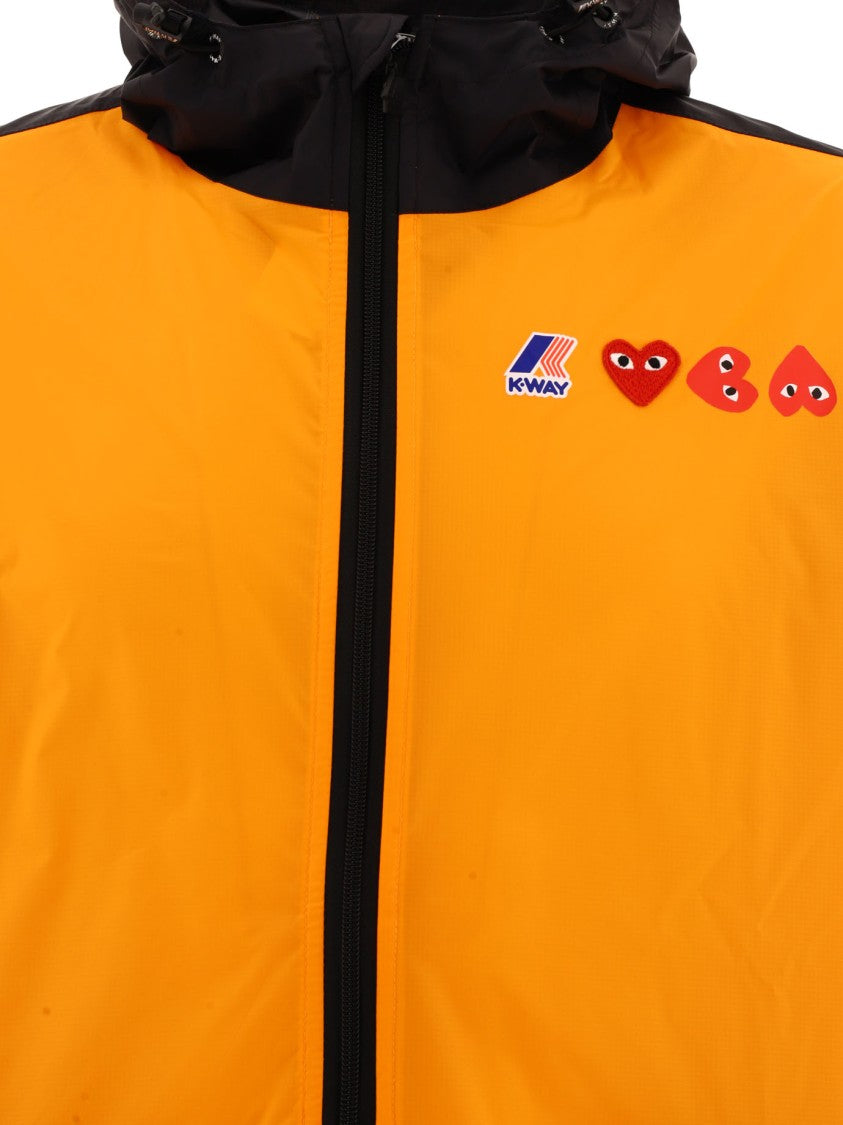 Comme Des Garçons Color-Block Waterproof Jacket