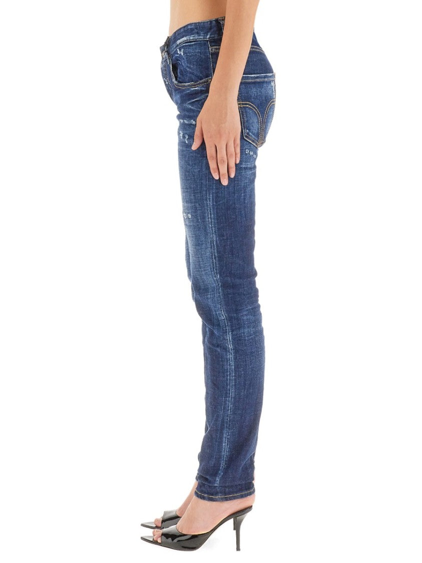 Dsquared2 Slim-Fit Distressed Jeans