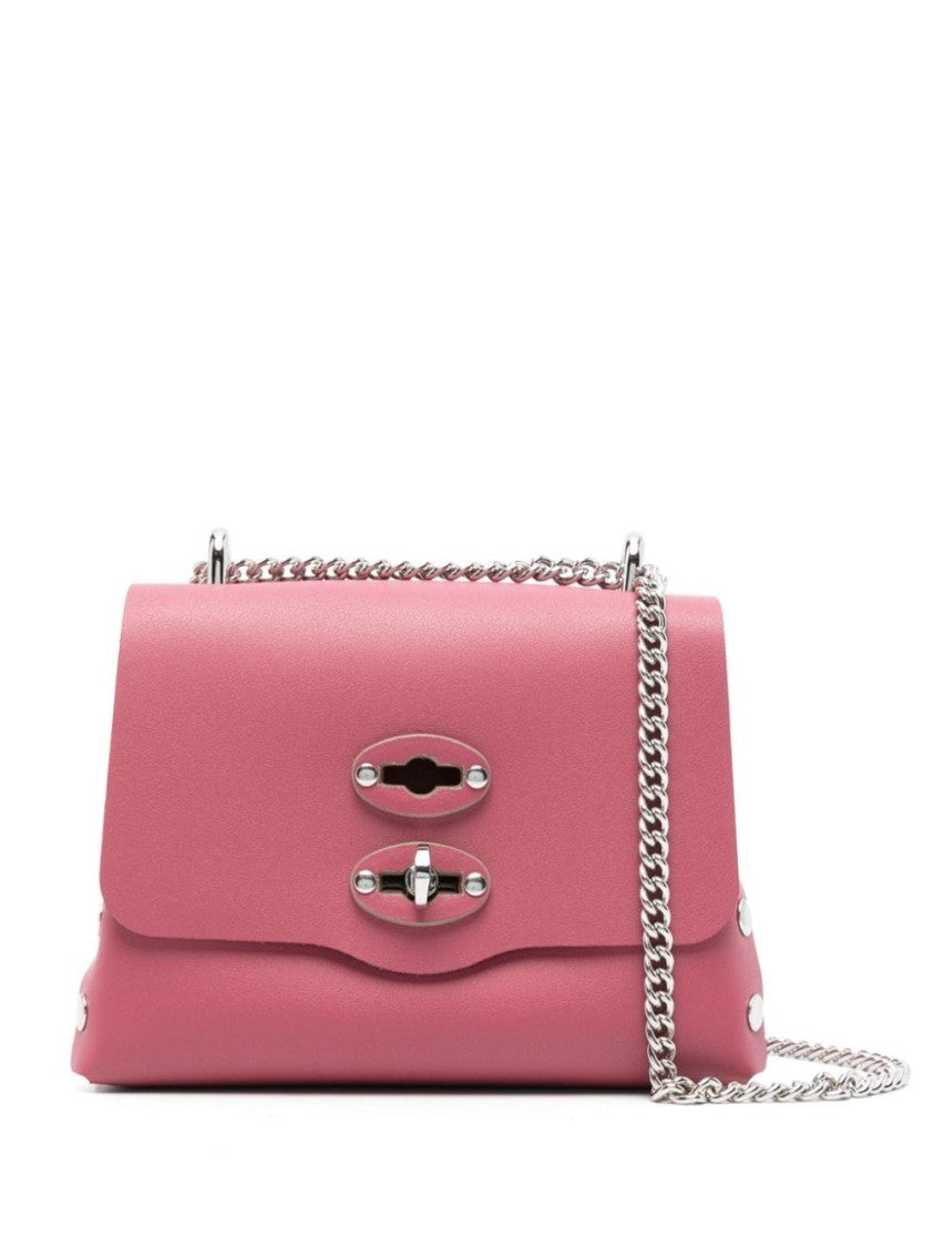 Zanellato Postina Bag In Pink Byzantino Calf Leather
