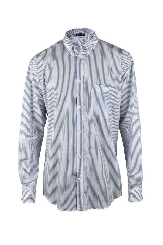Balenciaga White Striped Cotton Shirt
