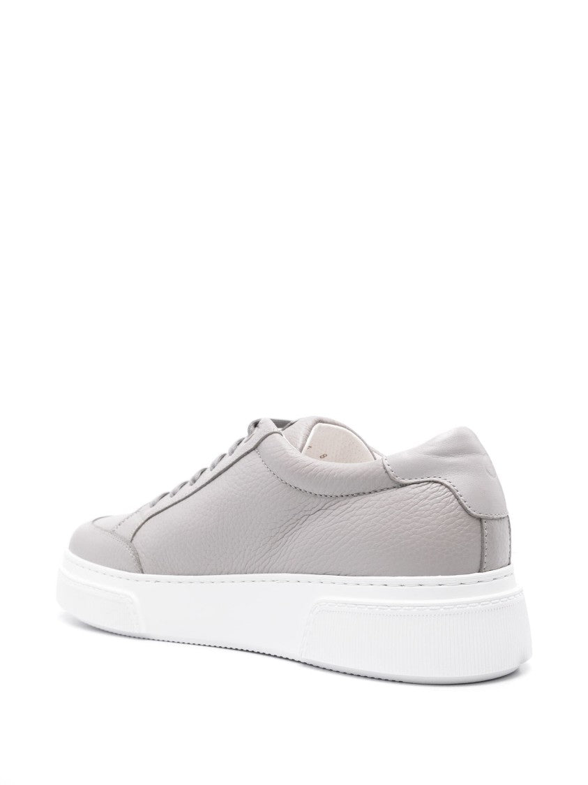 Giorgio Armani Elegant Grey Trainers
