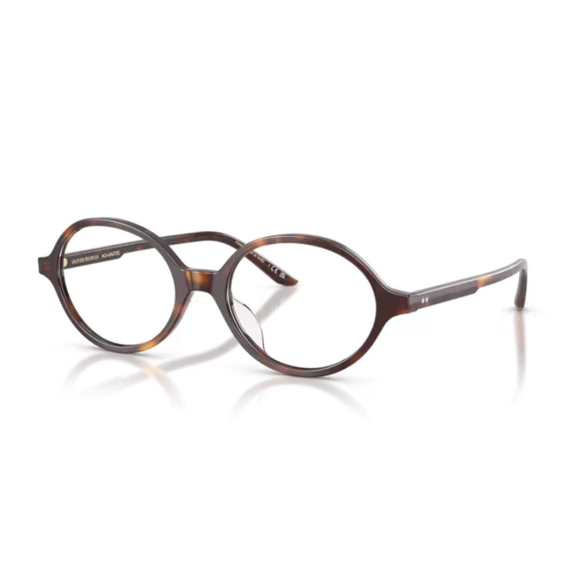 Oliver Peoples Havana Ov5574u - 2000Rx Collection Khaite Acetate Oval Sunglasses