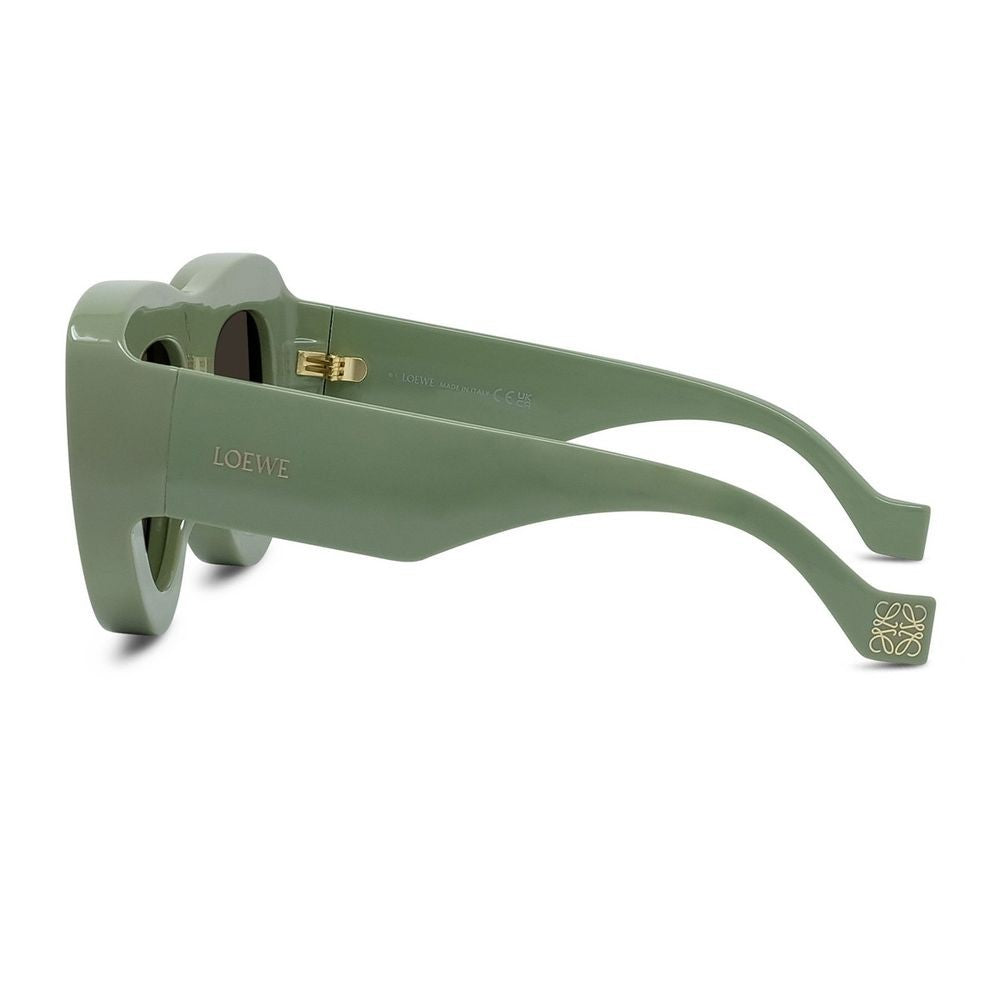 Loewe Signature Pilot-Style Sunglasses With Signature Beveled Detailing