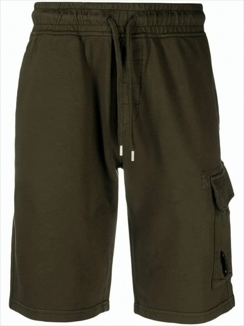 C.P. Company Relaxed Fit Cargo Shorts With Distinctive Lens Detail