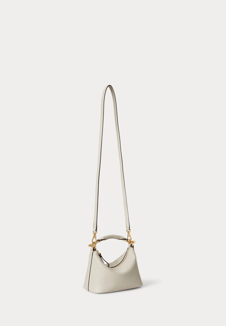Lauren Ralph Lauren Structured Handbag With Minimalist Silhouette And Gold-Tone Accents