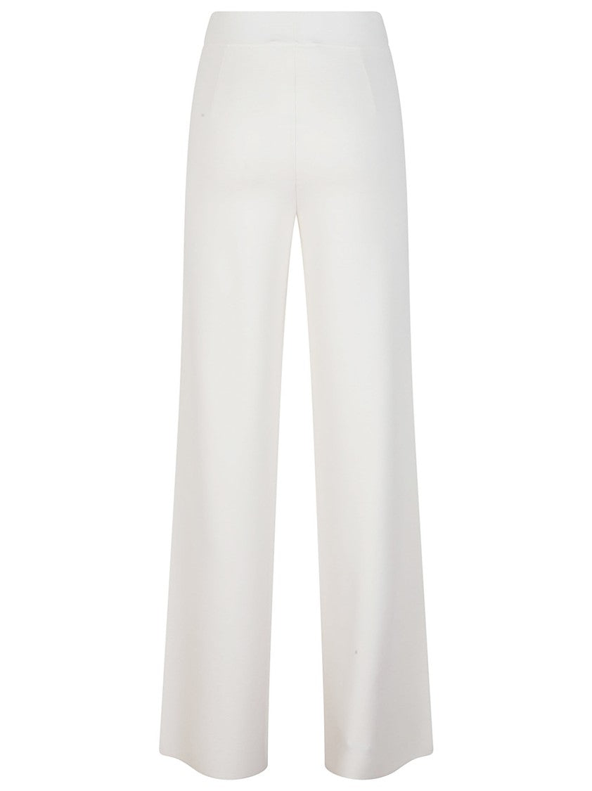 Max Mara Wide-Leg Jersey Trousers With Elastic Waistband