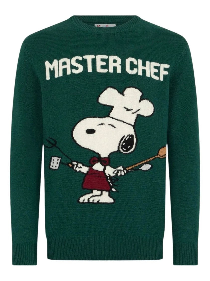 Mc2 Saint Barth Graphic Print Crew Neck Sweatshirt With Playful Design