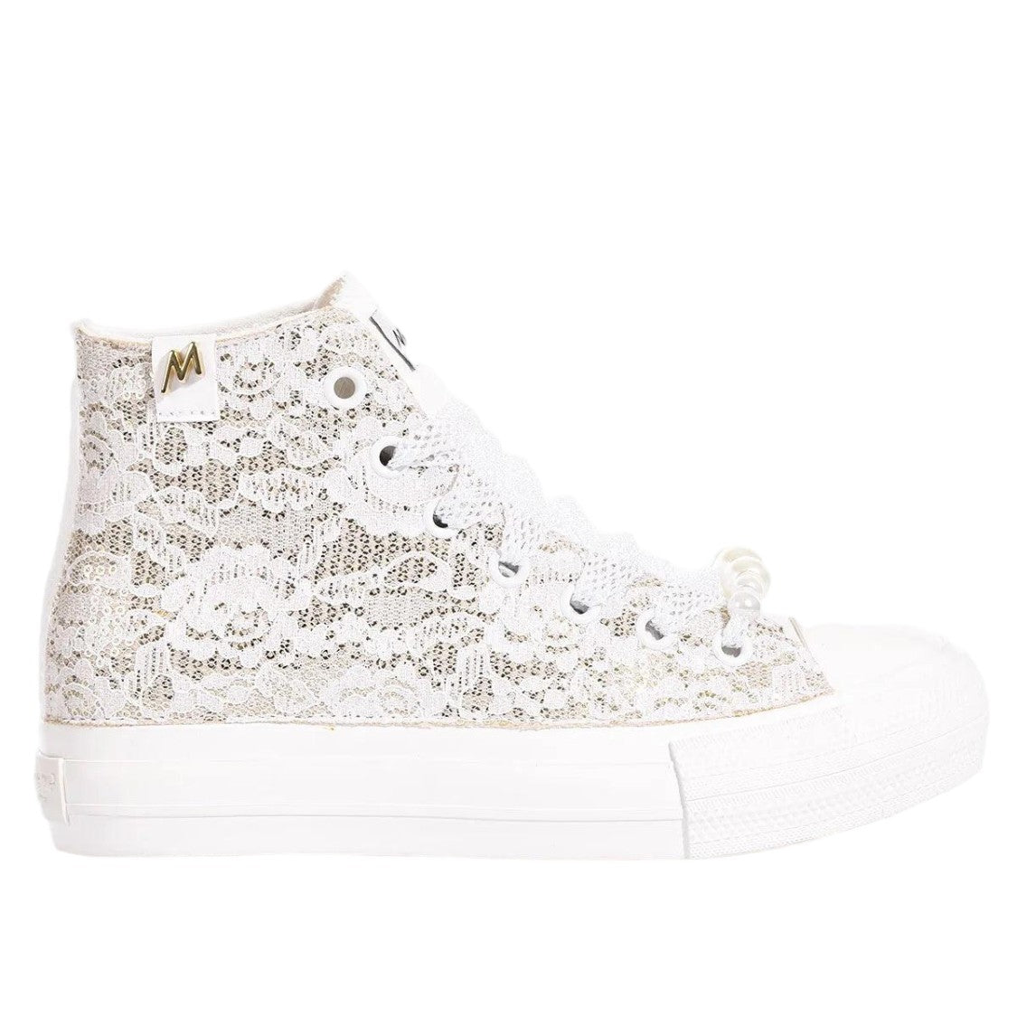 Mimanera Mimanera Airlines Platform Bea Gold Sneakers