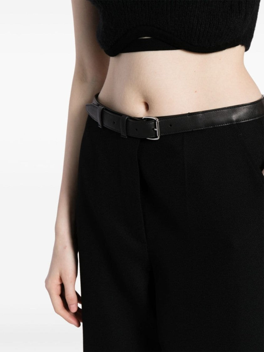 Alexander Wang Belted Wool Trousers