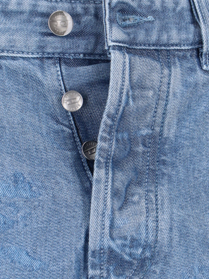 Diesel Blue 1996 D-Sire Wide-Leg Jeans
