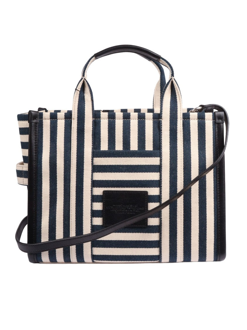 Marc Jacobs The Medium Tote Striped Tote