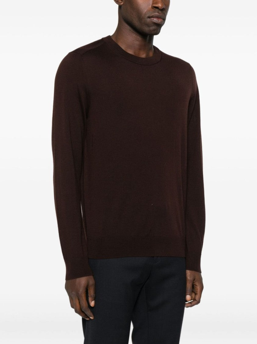 Paul Smith Classic Brown Crew Neck Sweater
