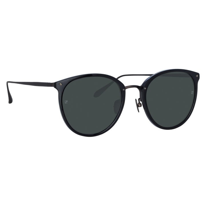 Linda Farrow Calthorpe Oval Sunglasses In B