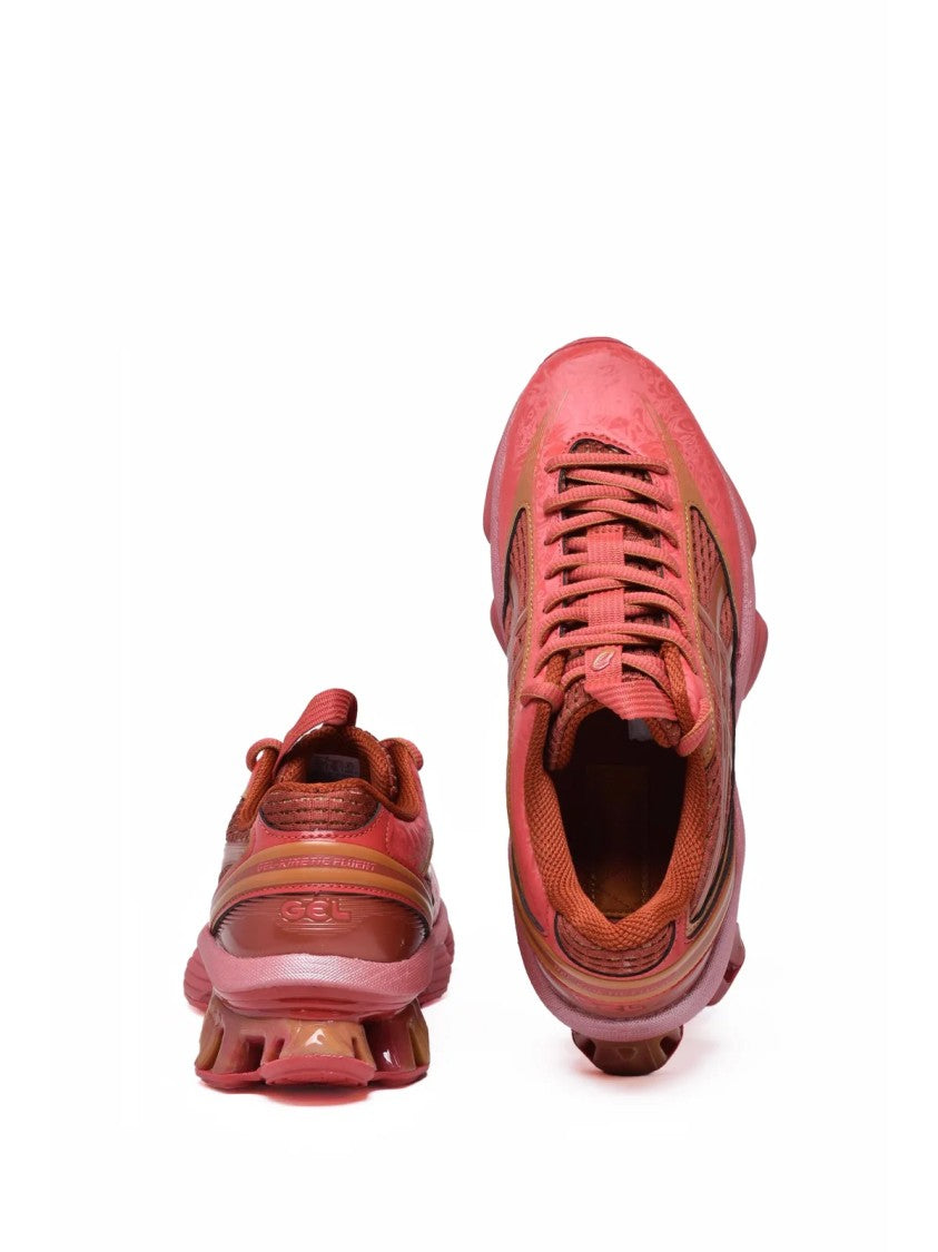 Asics Red Us6-Gel Kinetic Fluent Sneakers