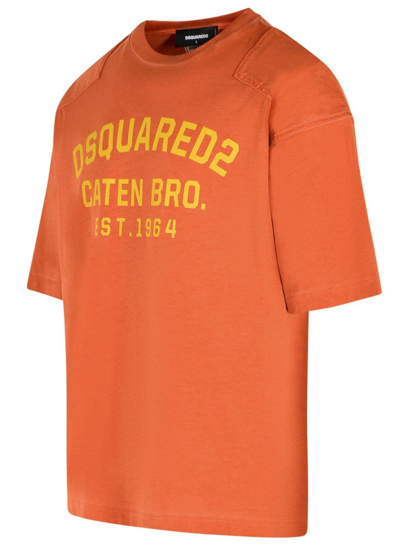 Dsquared2 Brick Cotton T-Shirt