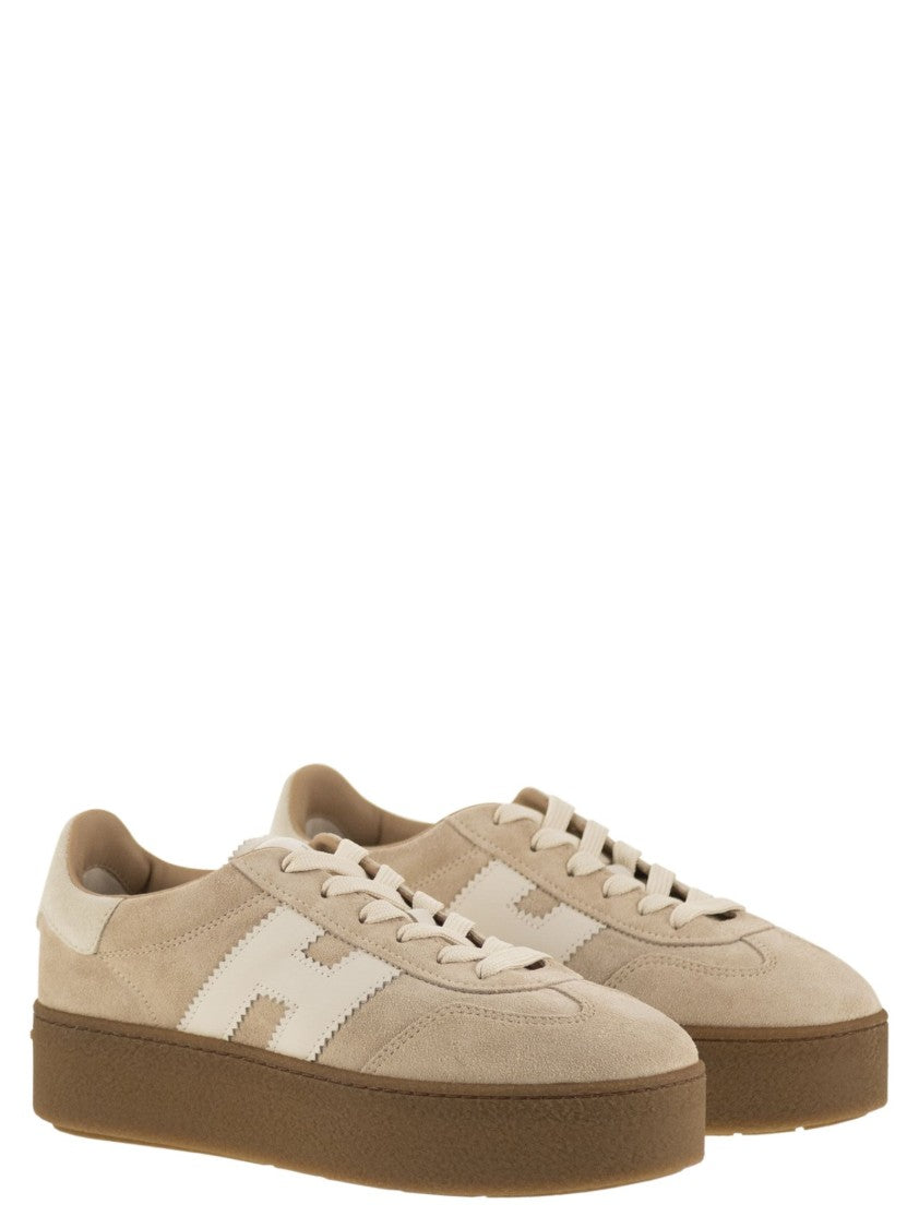 Hogan Cool - Suede Trainers With Thick Soles