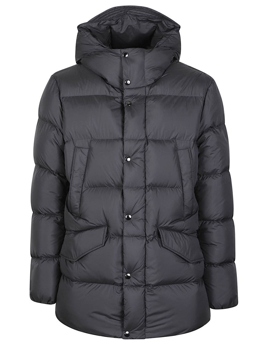 Woolrich Black Cloud Devis Quilted Polyester Parka