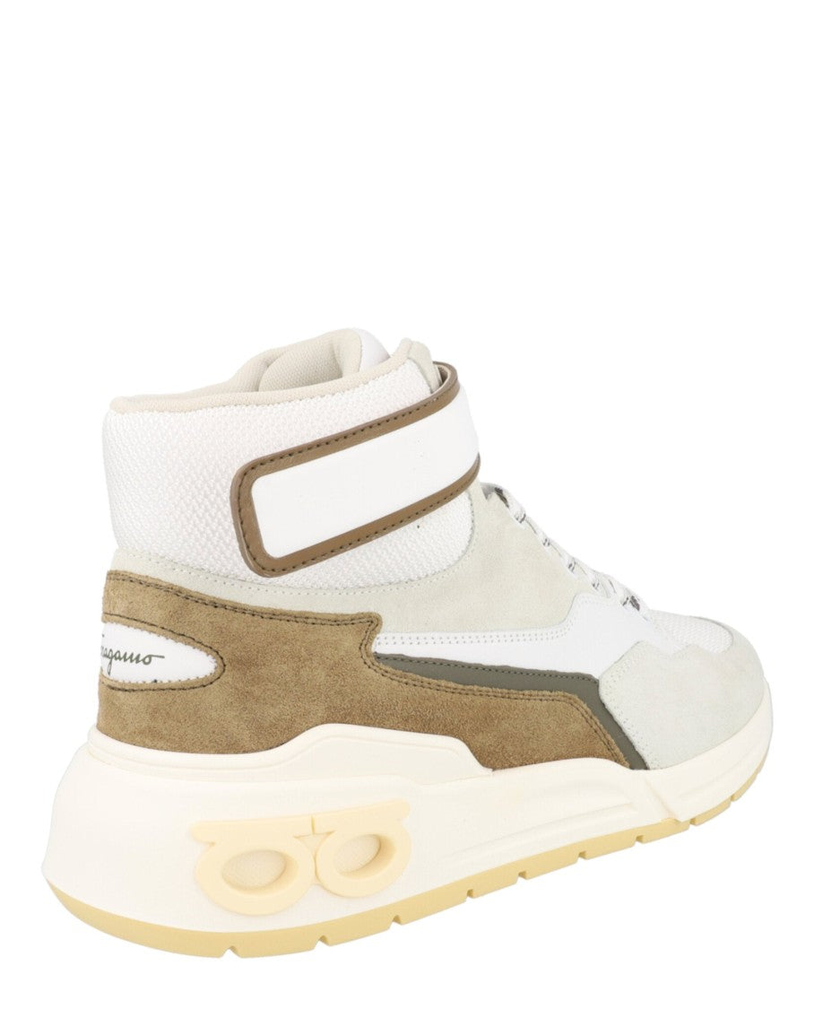 Ferragamo Cosma High-Top Sneakers